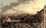 Bernardo Bellotto View of Warsaw from the Royal Palace painting